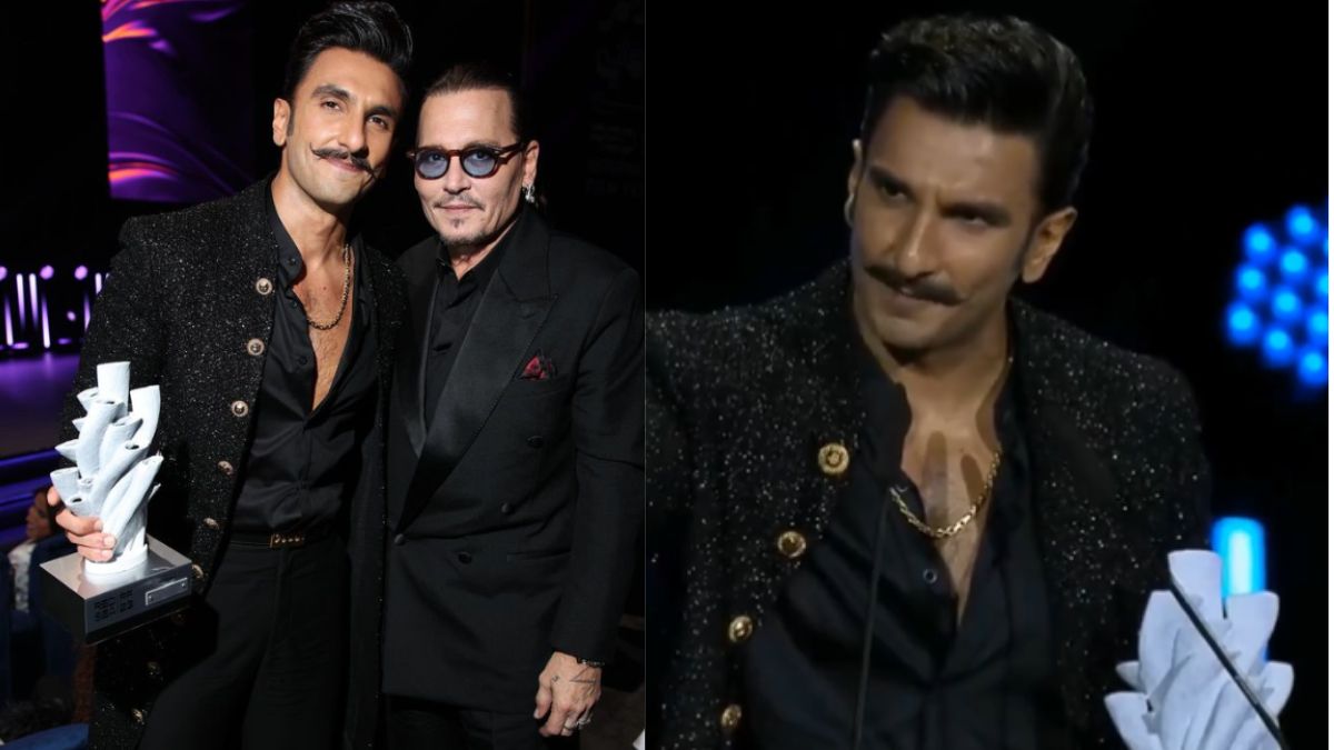 Ranveer Singh Receives ‘Honoree Award’ By Sharon Stone At Red Sea Film ...